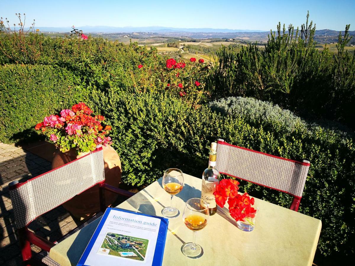 Castello Di Fulignano Isalfredo Ground Floor Apartment San Gimignano Exterior photo